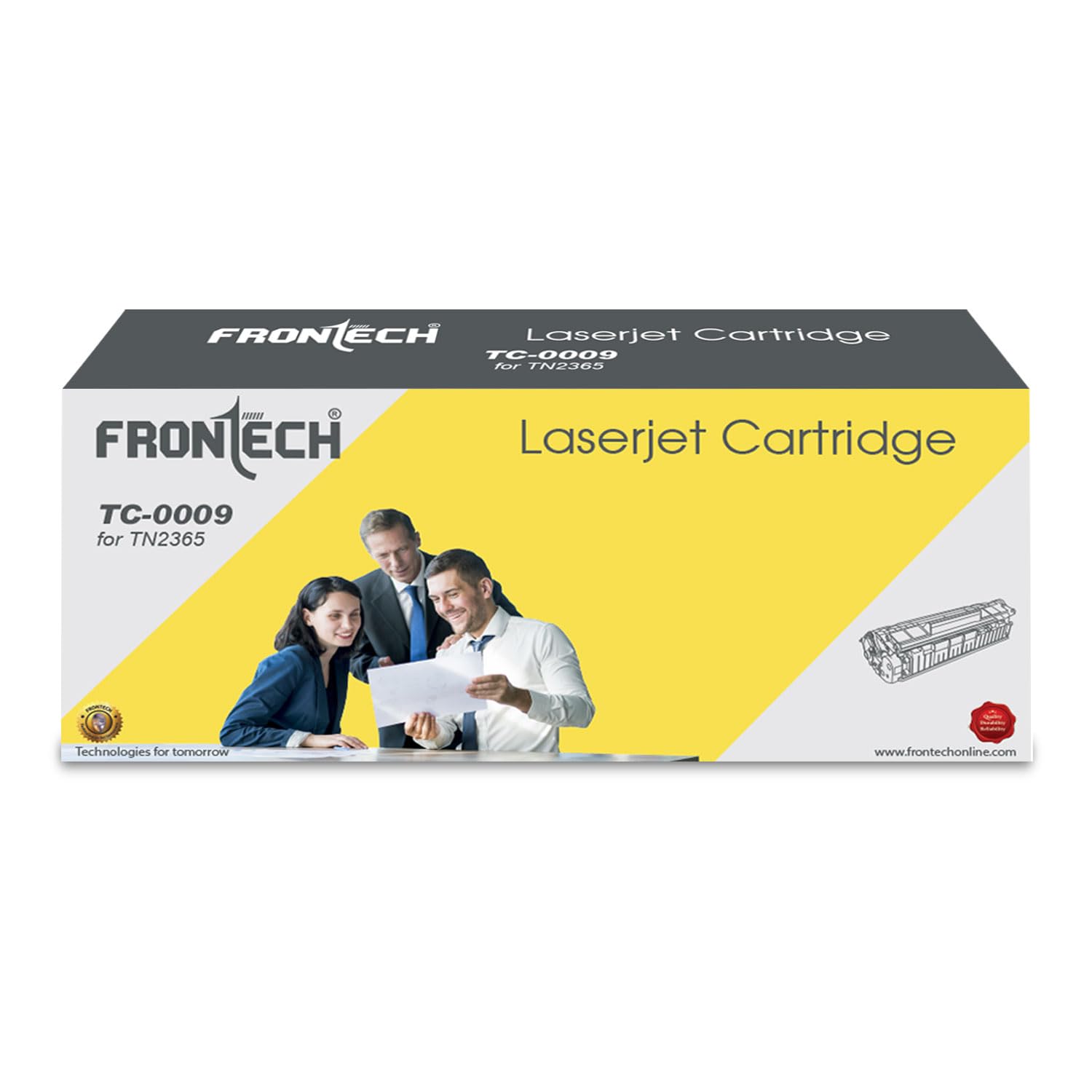 Frontech TN2365 Toner Cartridge | Compatible with Brother HL L2321D-MFC L2701DW (TC-0009) Frontech TN2365 Toner Cartridge | Compatible with Brother HL L2321D-MFC L2701DW (TC-0009)